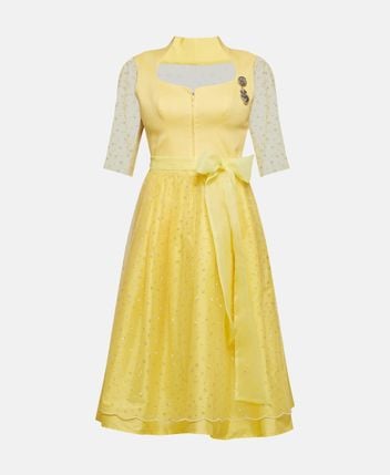 Linen Dirndl with apron Aline