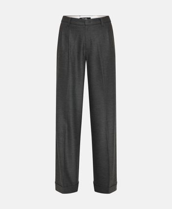 Pleat-top trousers