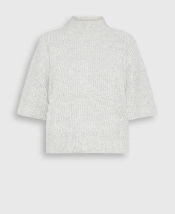 Wool-blend pullover
