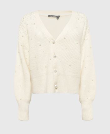 Wool-blend cardigan