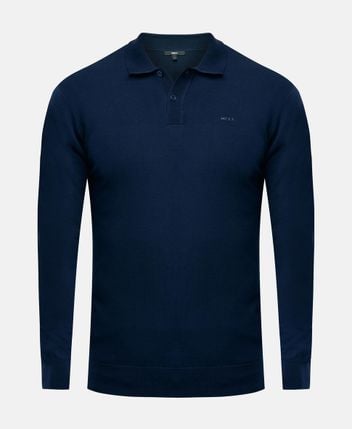 Knitted polo shirt Andes