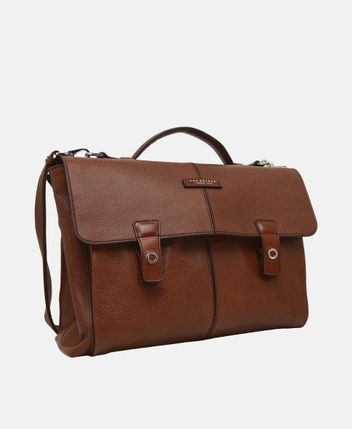 Leather business bag Biagio