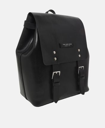 Leather backpack