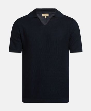 Knitted polo shirt Crepe