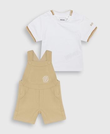 Shirt and dungarees set