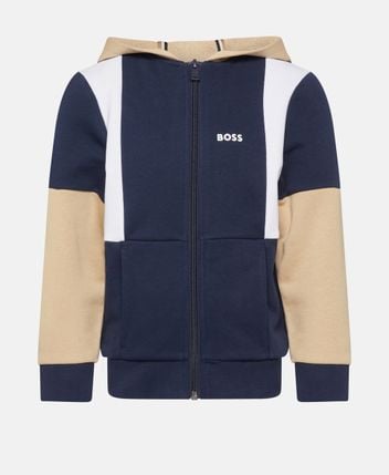 Hooded sweat jacket