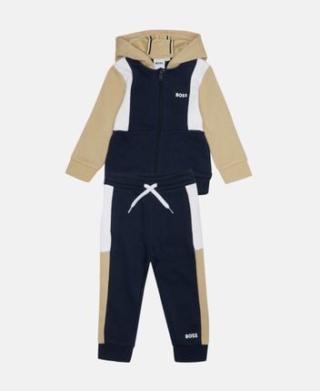 Sweat jacket and trousers