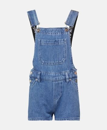 Denim dungarees