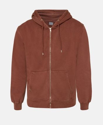 Hooded sweat jacket