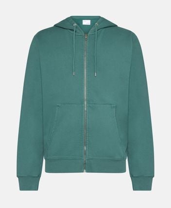 Hooded sweat jacket