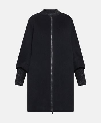 Wool-blend coat