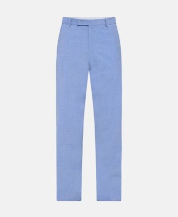 Wool-blend trousers