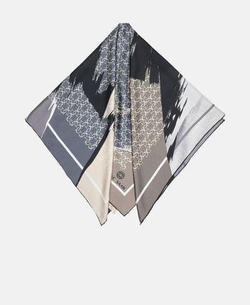 Silk square scarf