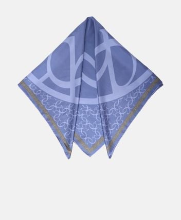 Silk square scarf