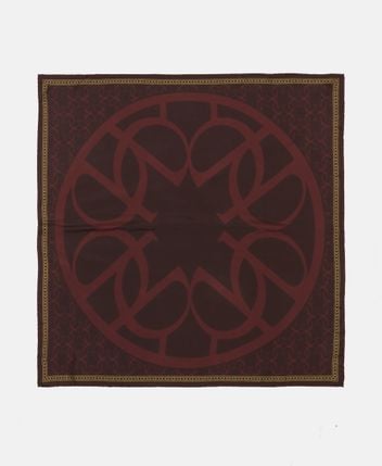Silk square scarf