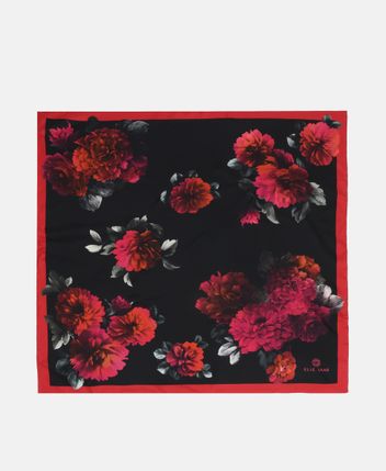 Silk square scarf