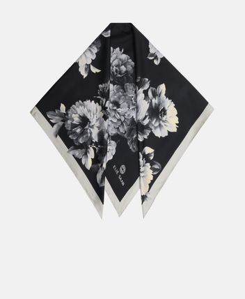 Silk square scarf