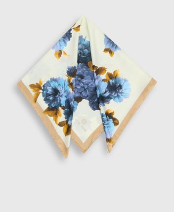 Silk square scarf