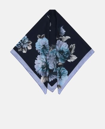 Silk square scarf