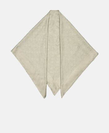 Silk square scarf Tinta Unita
