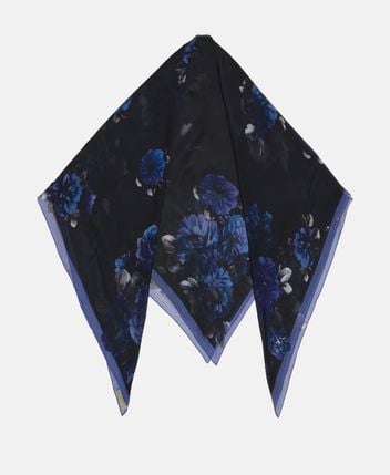 Silk square scarf