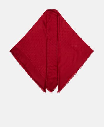 Silk-blend square scarf Tinta Unita
