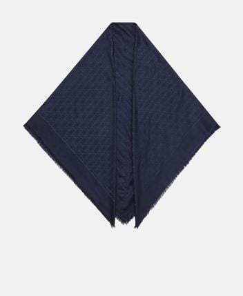 Silk-blend square scarf Tinta Unita