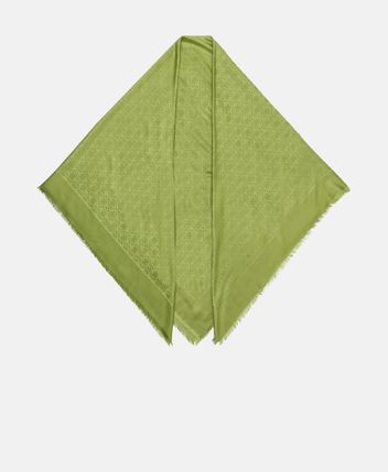 Silk-blend square scarf Tinta Unita