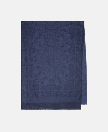 Silk-blend scarf