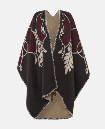 Wool poncho