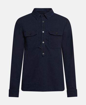 Long-sleeved shirt Loggerhead Popover