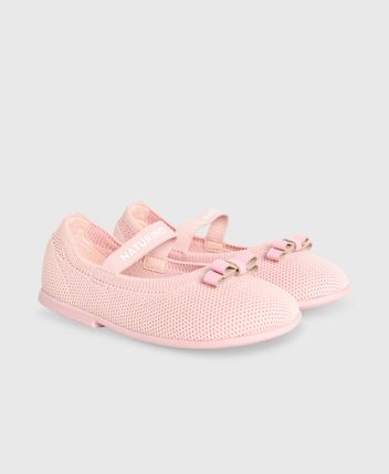 Ballerina flat with straps