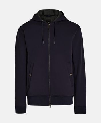 Hooded sweat jacket Srote
