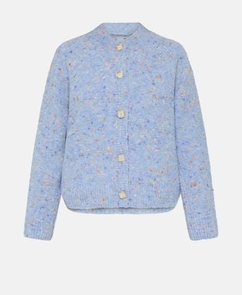 Wool-blend cardigan