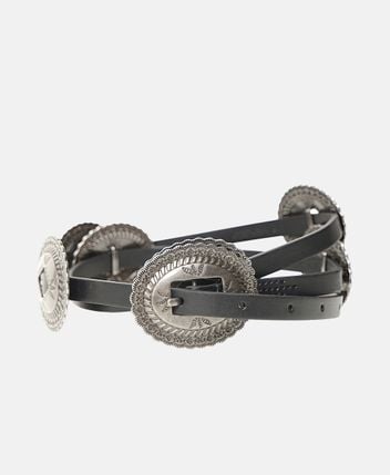 Leather belt