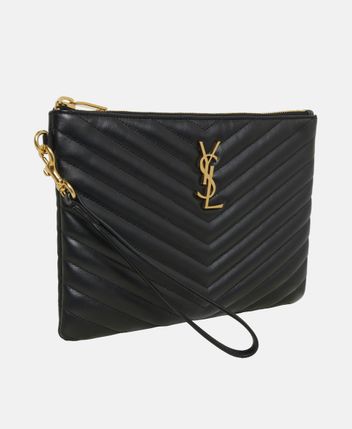 Leather clutch