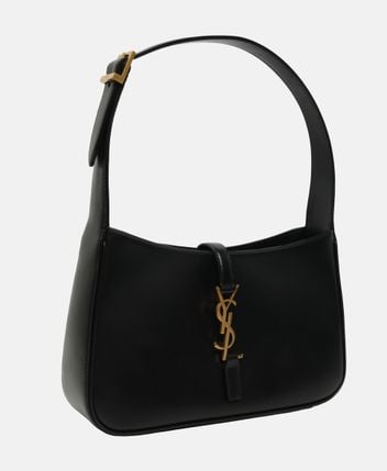 Leather shoulder bag Le 5 à 7