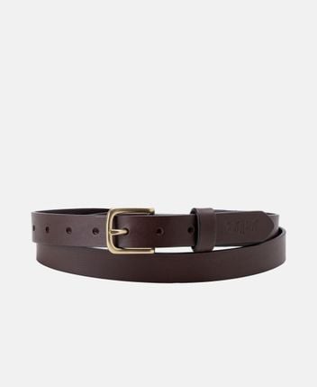 Leather belt