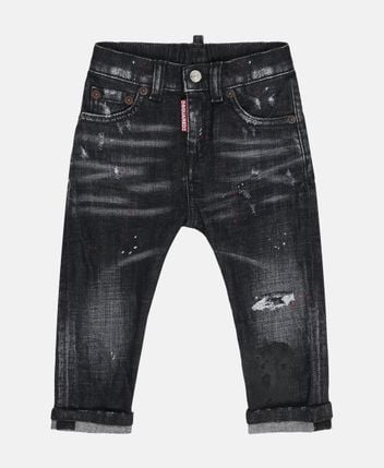 Straight-leg jeans