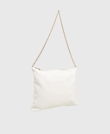 Leather shoulder bag