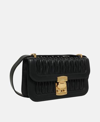 Leather cross body bag Matelassé