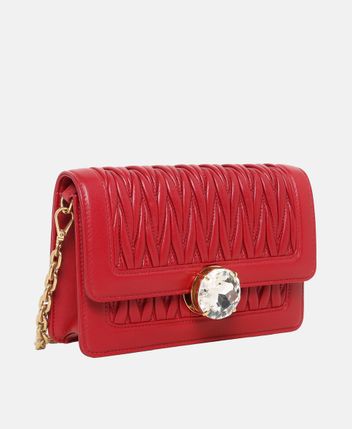 Leather shoulder bag Matelassé