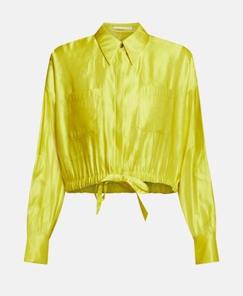 Satin blouse Shiny Statement