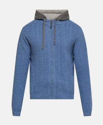 Wool-blend cardigan