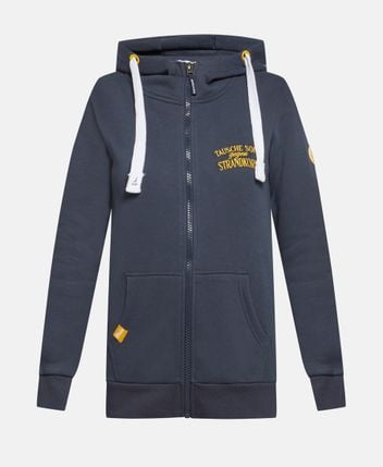 Hooded sweat jacket