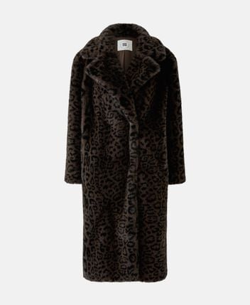 Faux fur coat