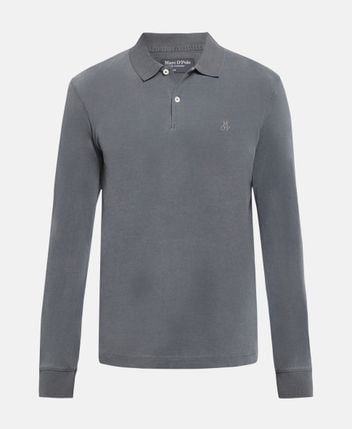 Long-sleeved polo shirt