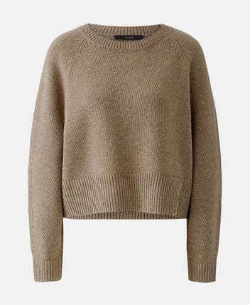 Wool-blend pullover