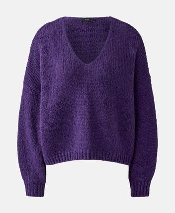 Wool-blend pullover