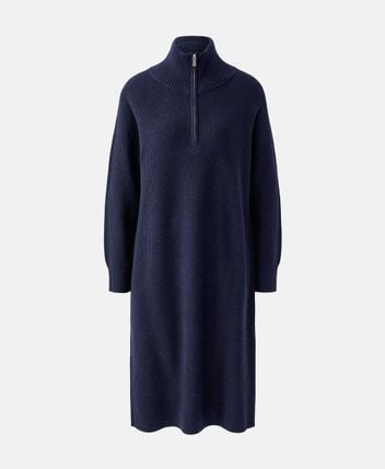 Wool-blend dress